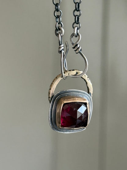 Rhodalite Garnet Necklace