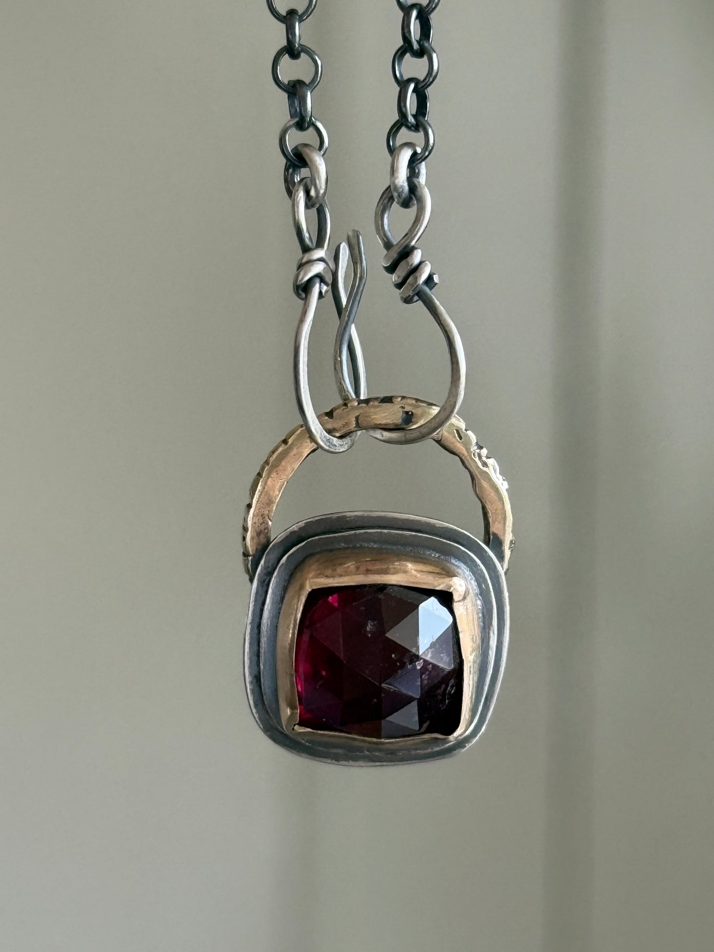 Rhodalite Garnet Necklace