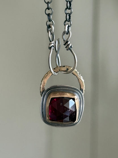 Rhodalite Garnet Necklace