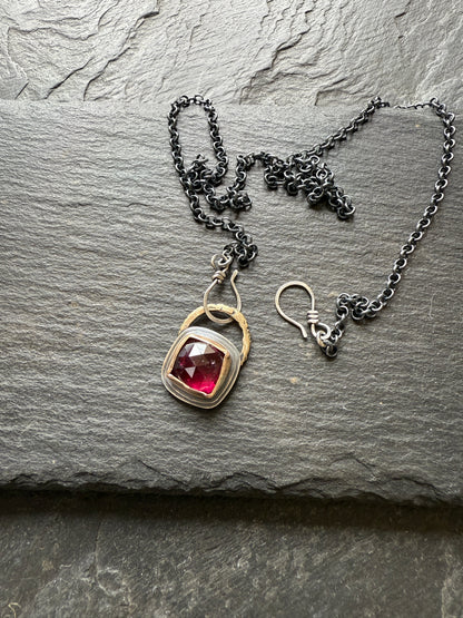 Rhodalite Garnet Necklace