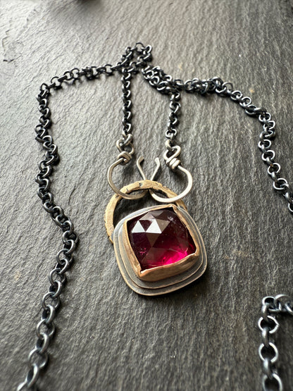 Rhodalite Garnet Necklace