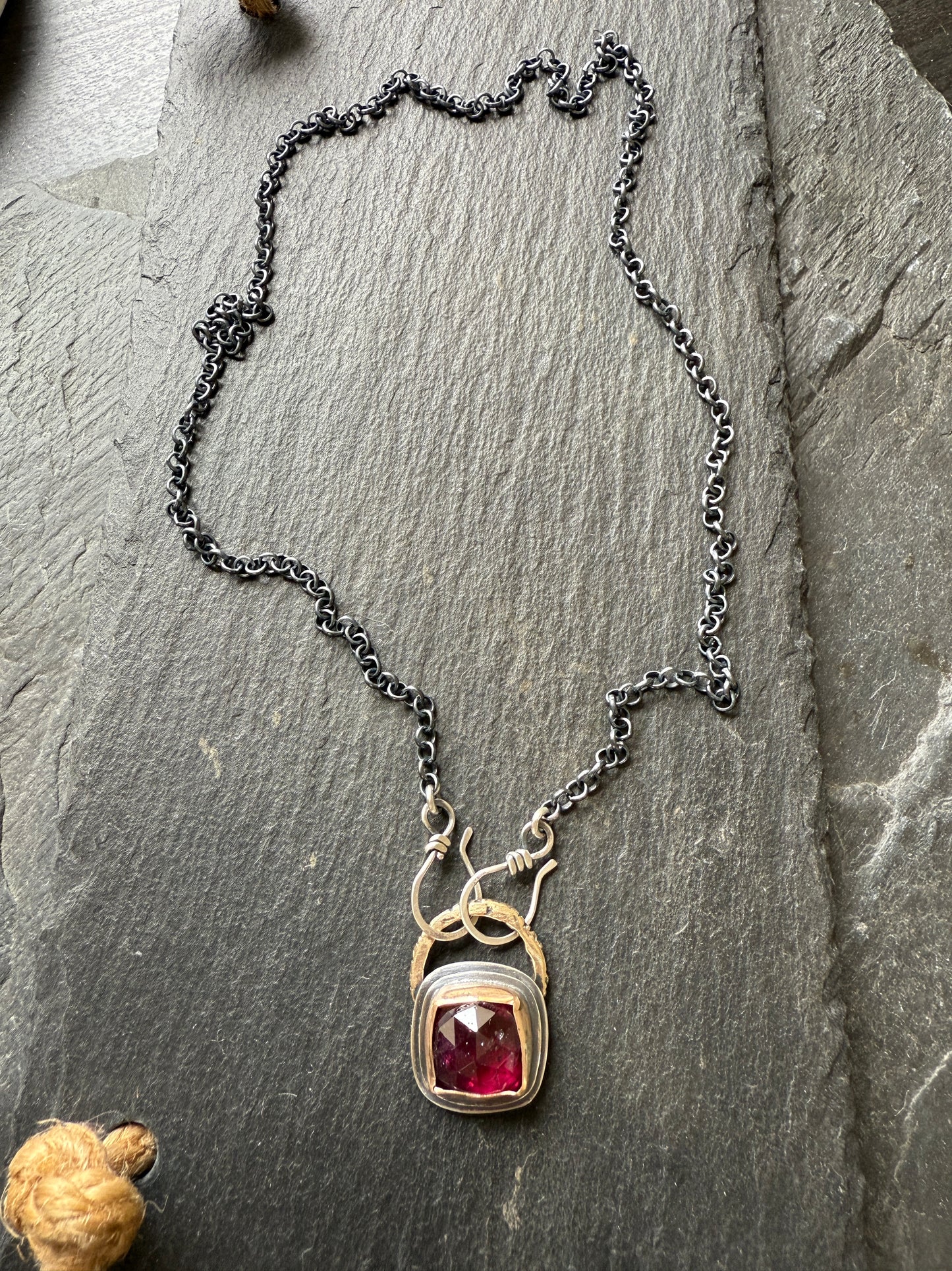Rhodalite Garnet Necklace