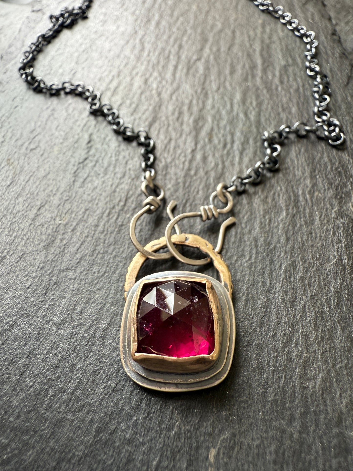 Rhodalite Garnet Necklace