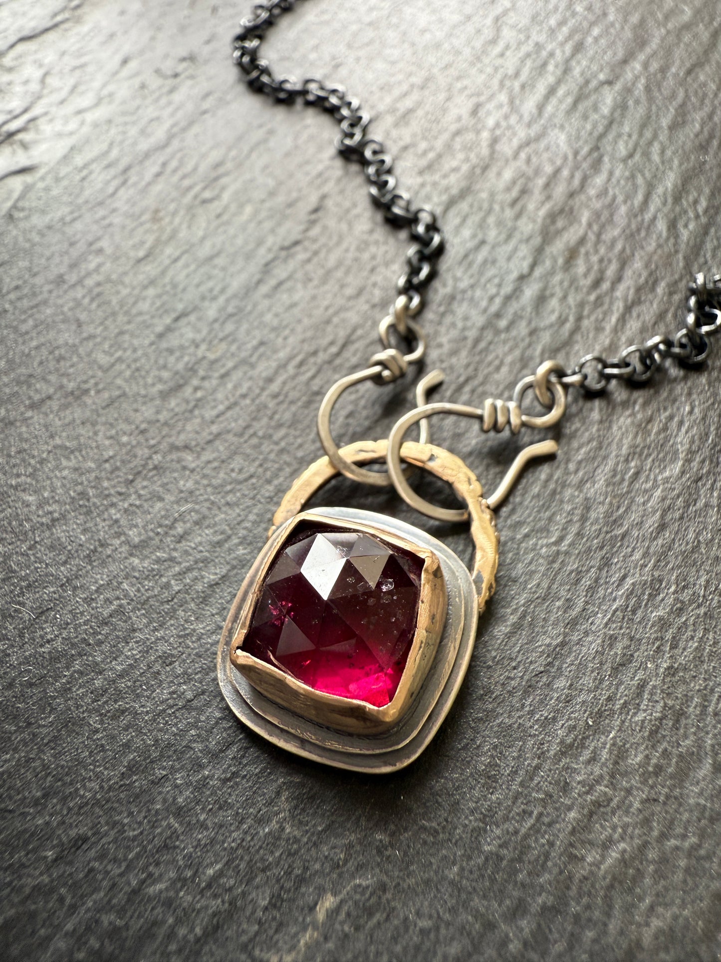 Rhodalite Garnet Necklace