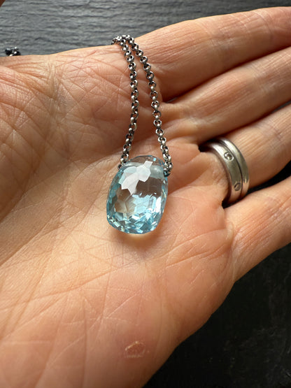 Topaz Pendant Necklace