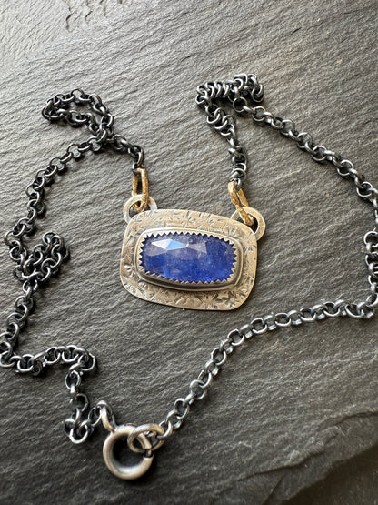 Tanzanite Pendant Necklace