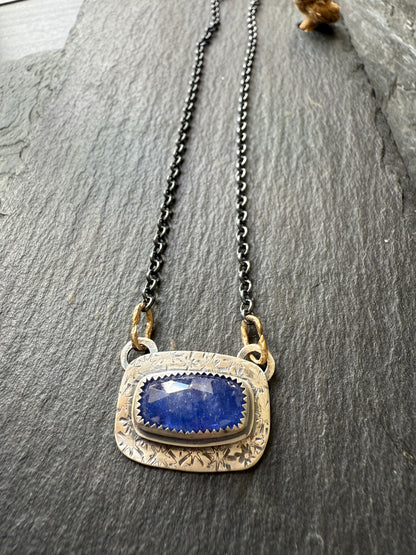 Tanzanite Pendant Necklace