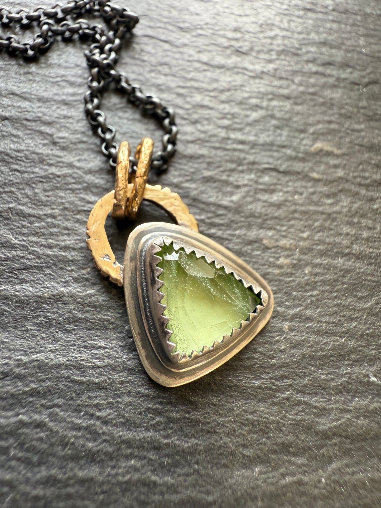 Petite Peridot Necklace