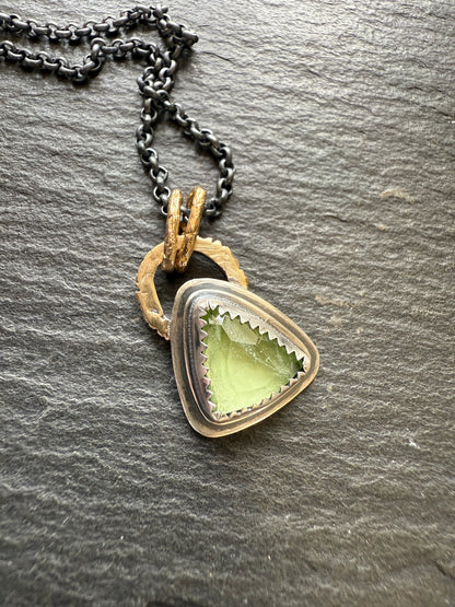 Petite Peridot Necklace