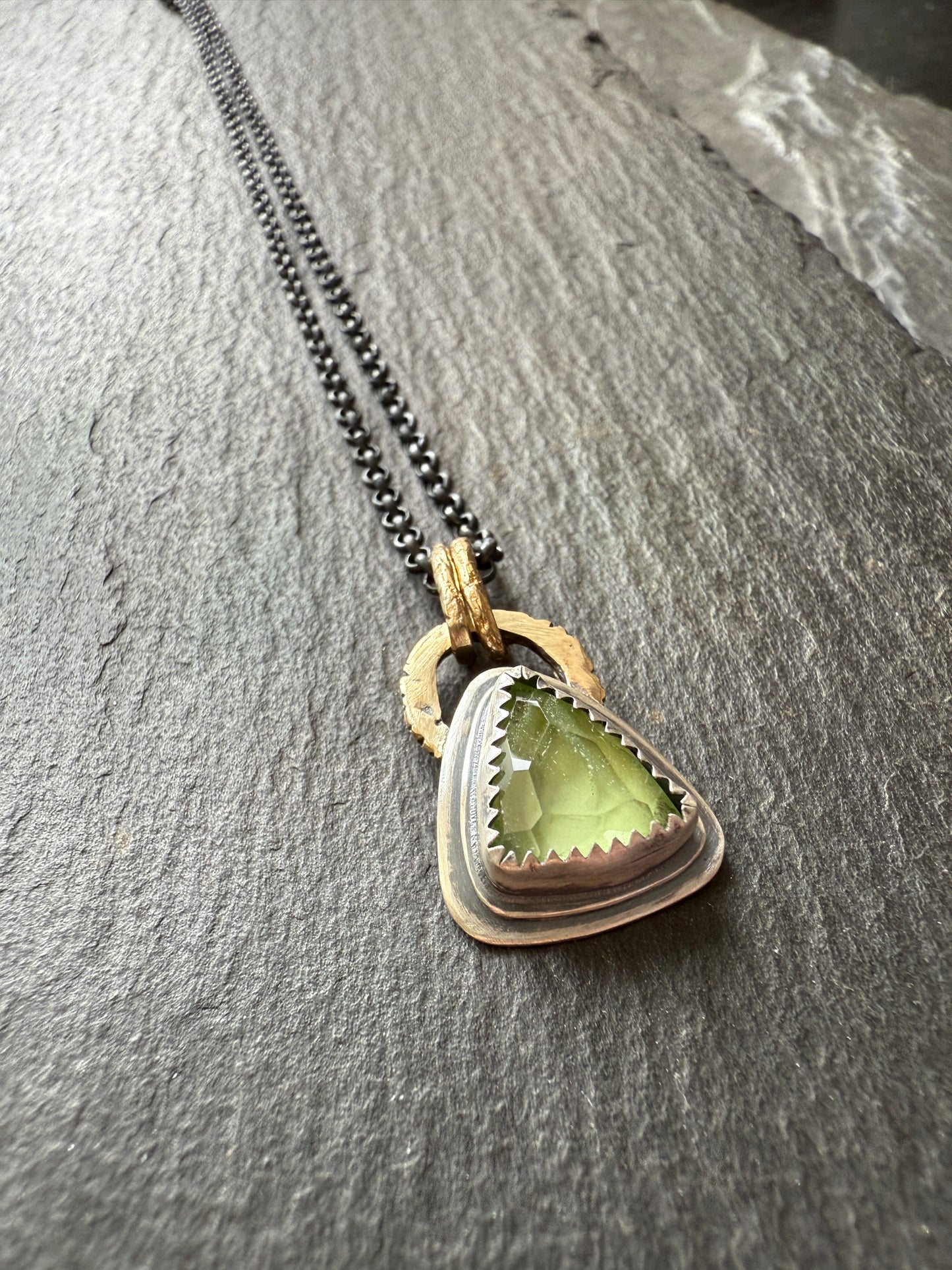 Petite Peridot Necklace