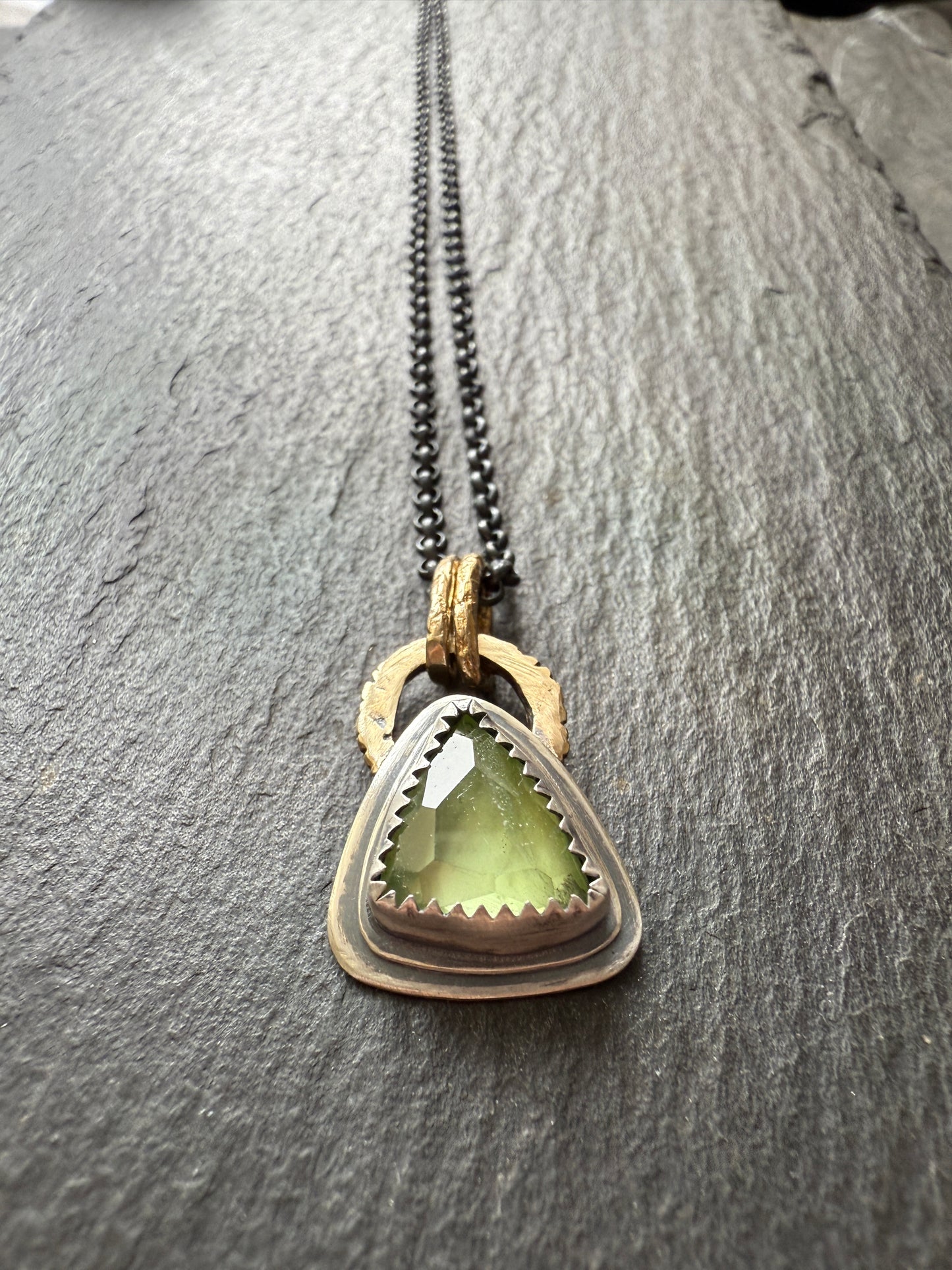Petite Peridot Necklace