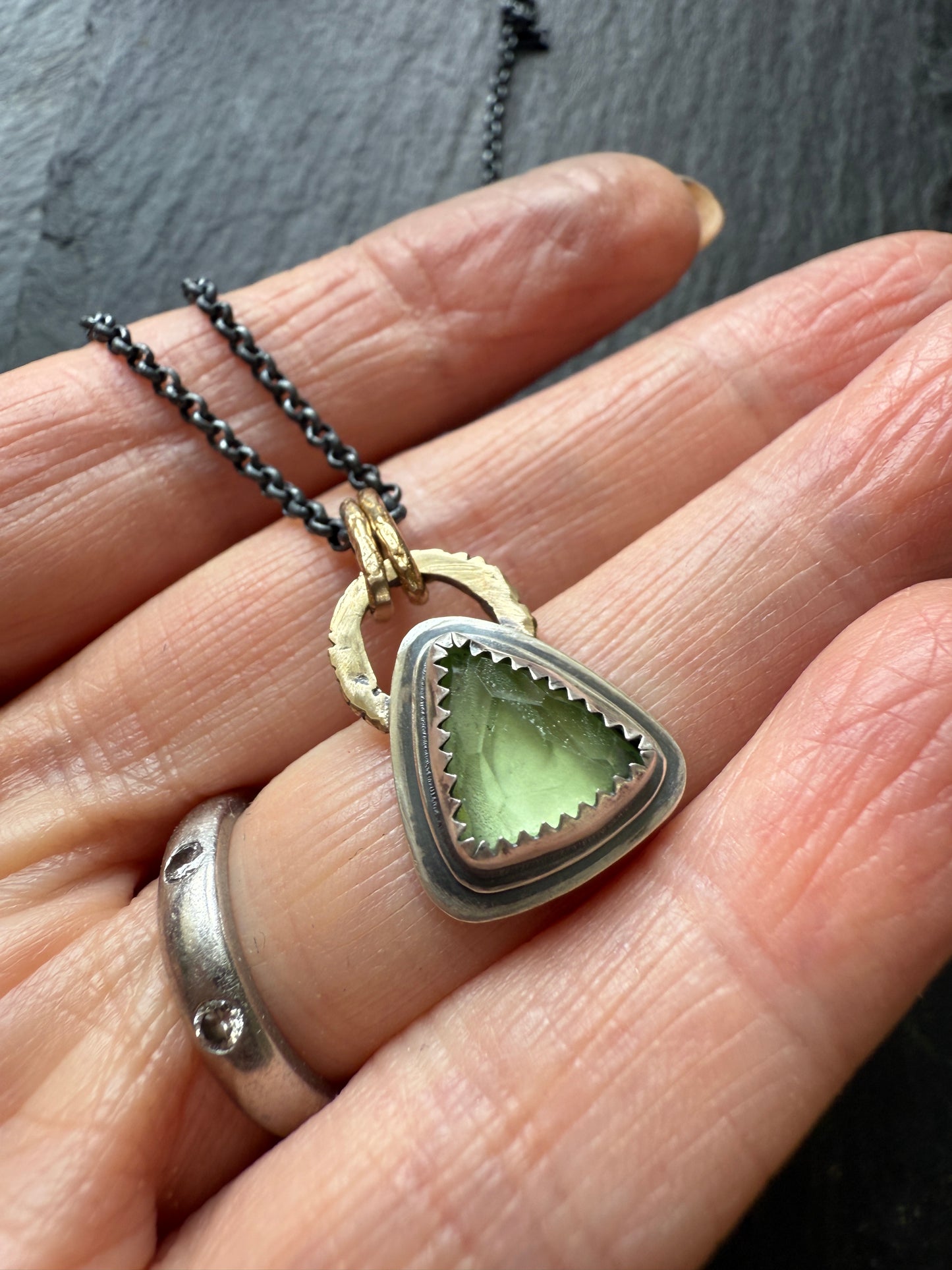 Petite Peridot Necklace