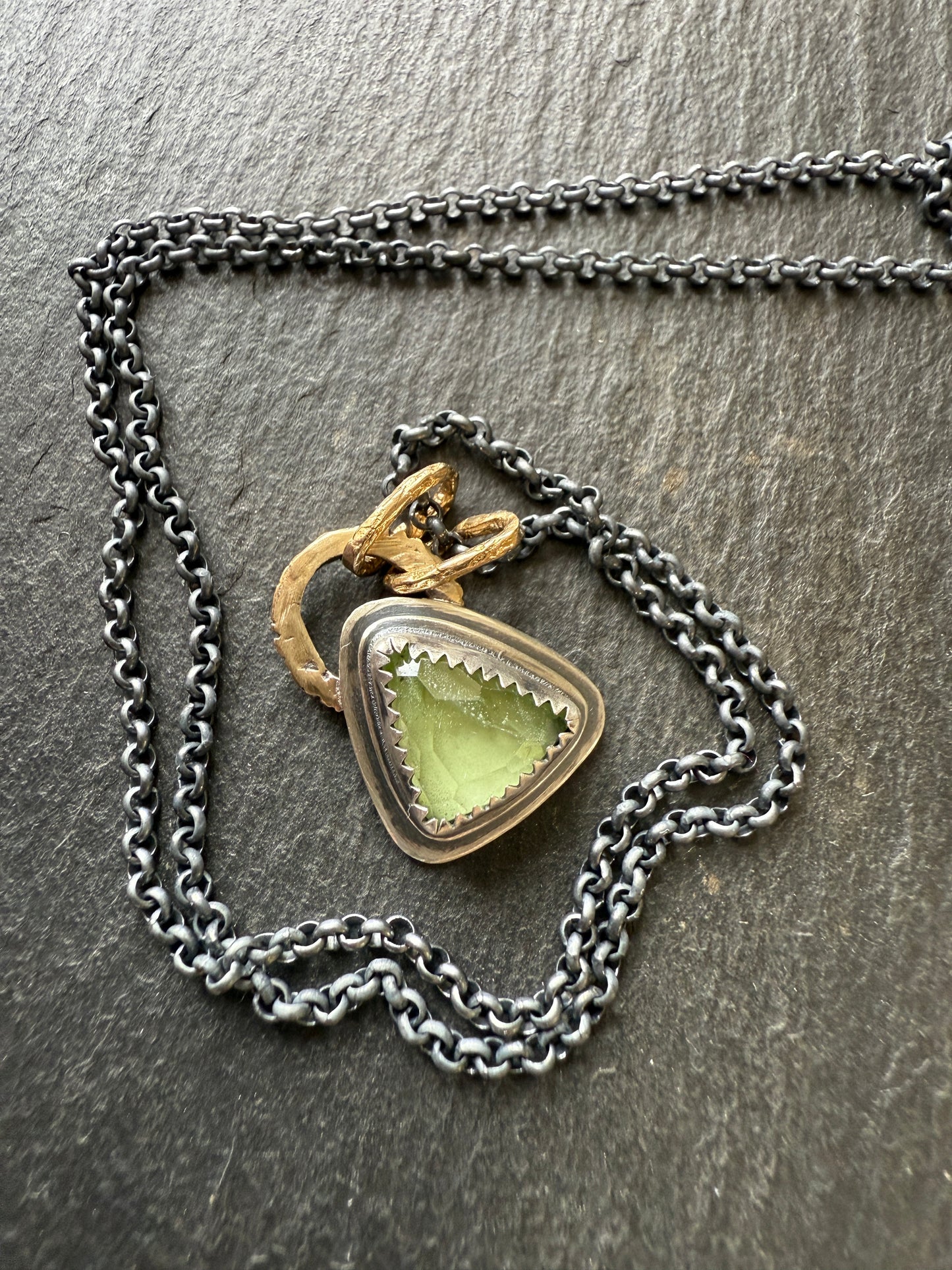 Petite Peridot Necklace