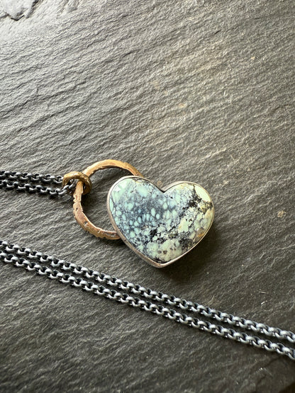 Variscite Turquoise stone necklace