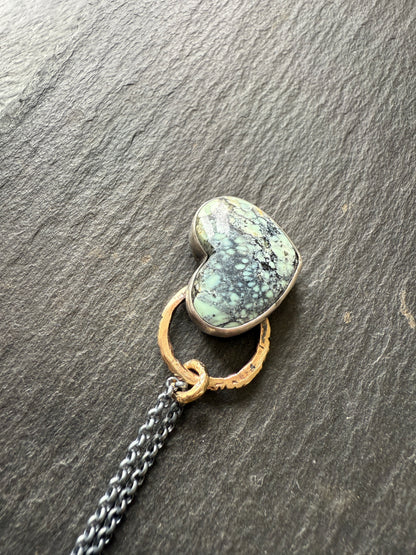 Variscite Turquoise stone necklace