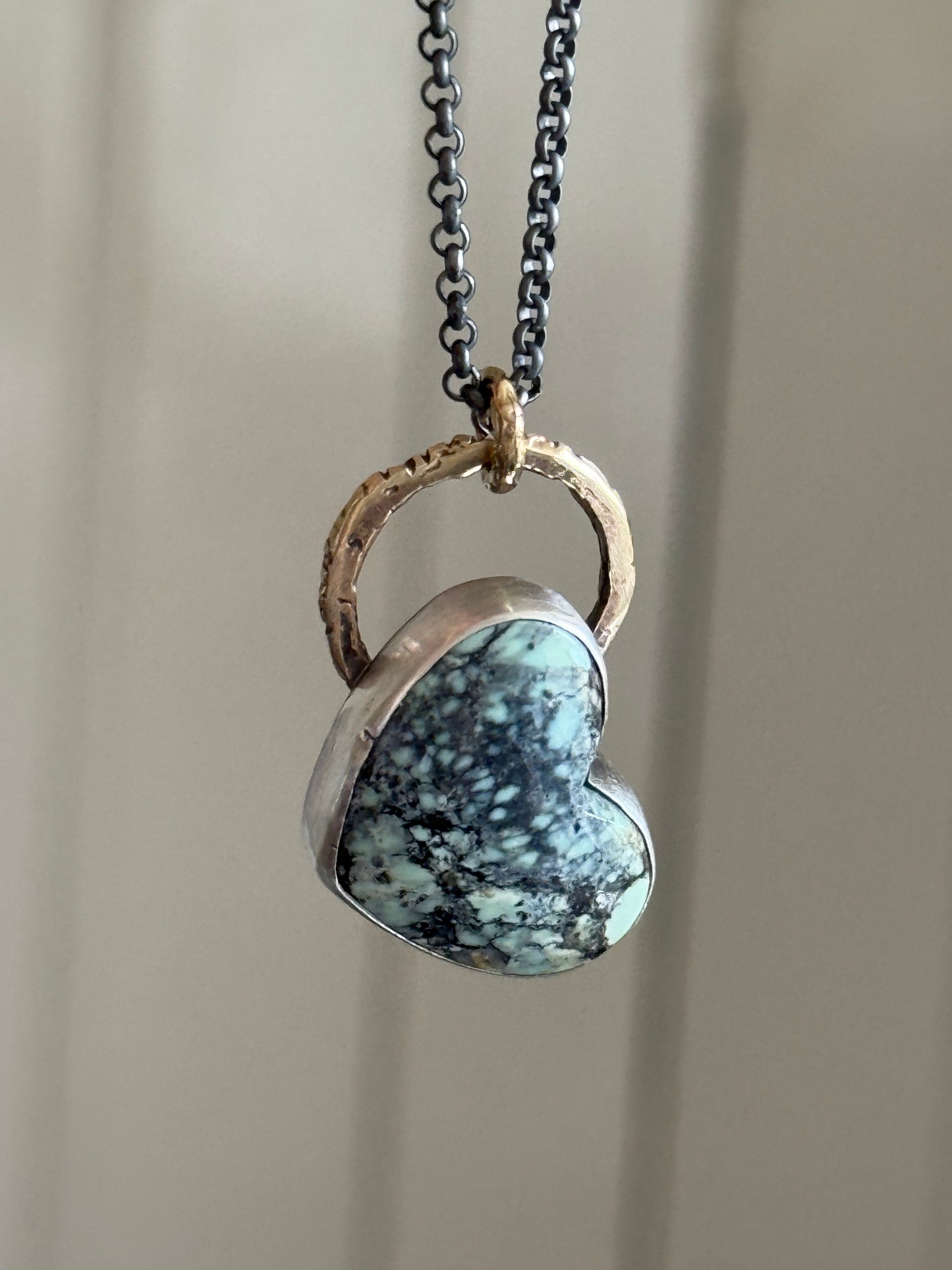 Variscite Turquoise stone necklace