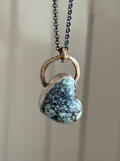 Variscite Turquoise stone necklace