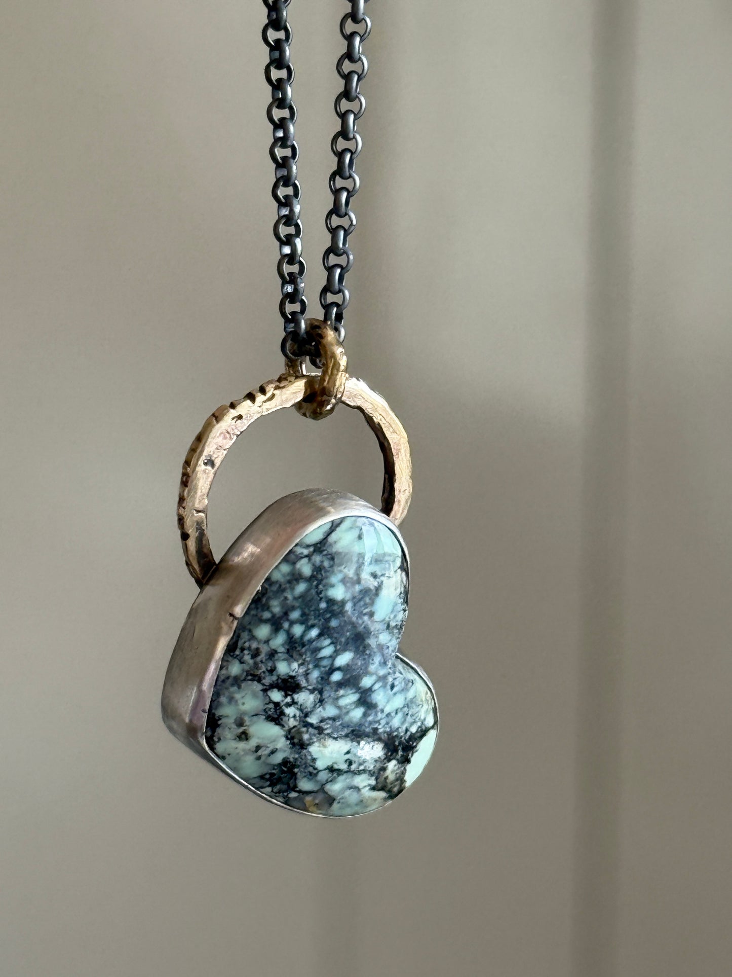Variscite Turquoise stone necklace
