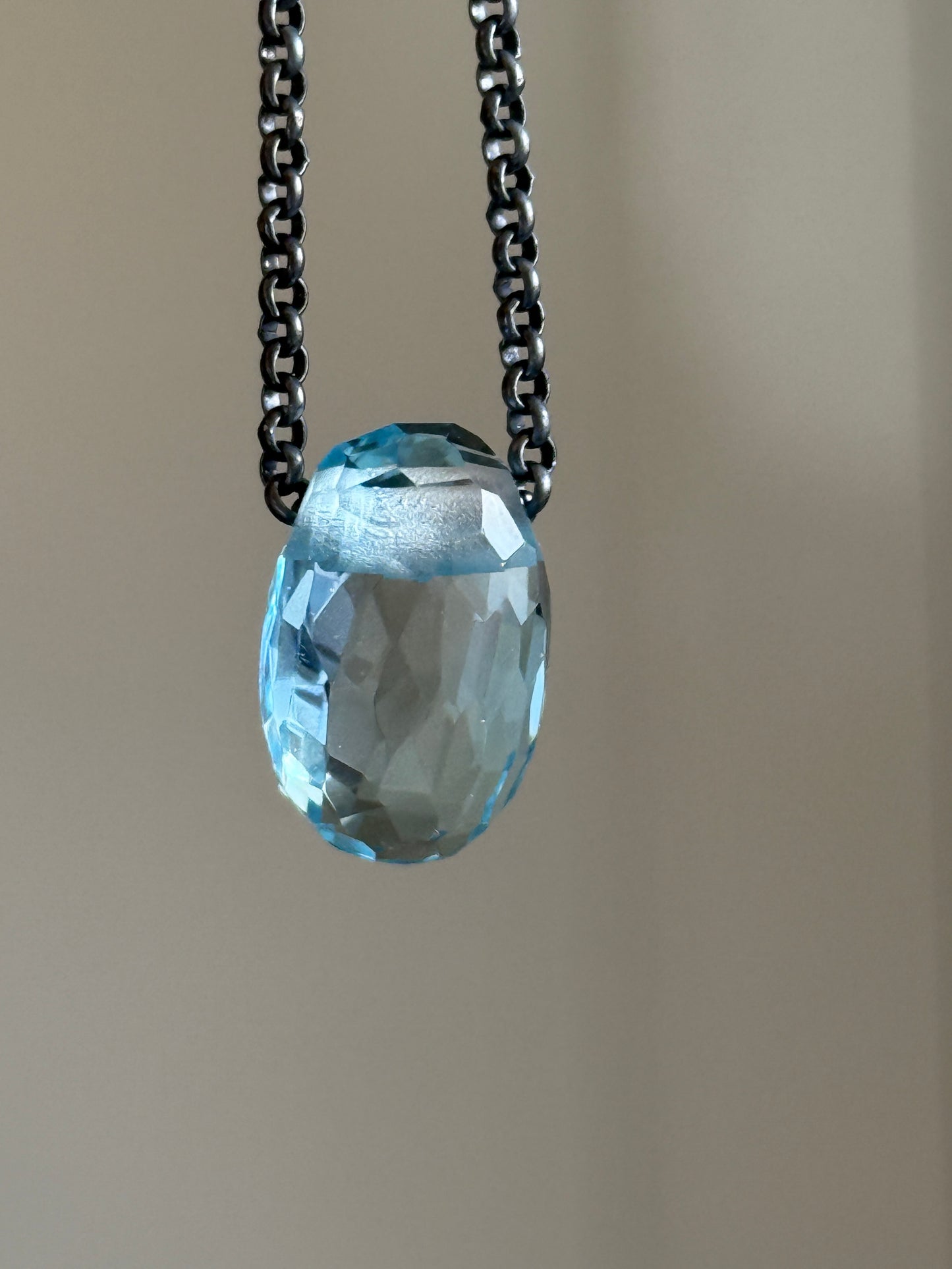 Topaz Pendant Necklace