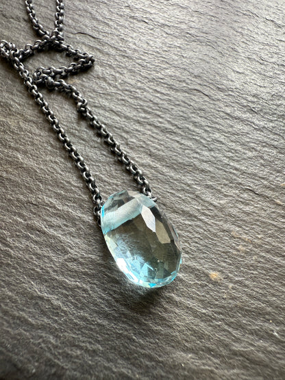 Topaz Pendant Necklace