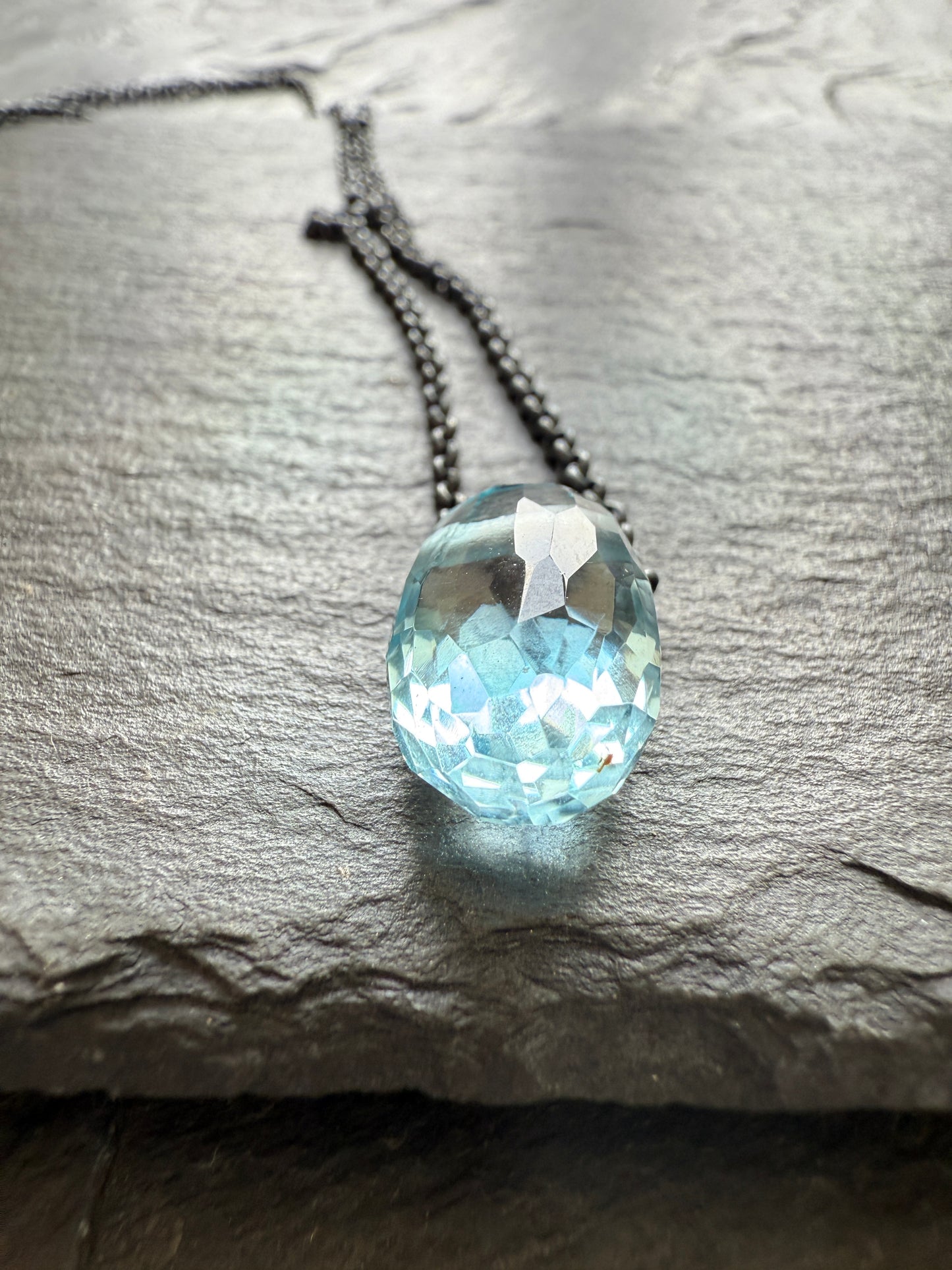 Topaz Pendant Necklace