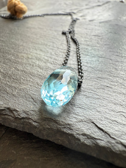 Topaz Pendant Necklace