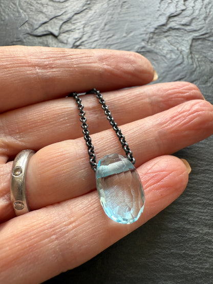 Topaz Pendant Necklace