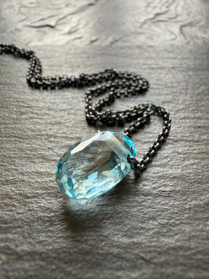 Topaz Pendant Necklace