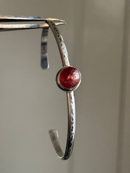 Orange Spinel bangle