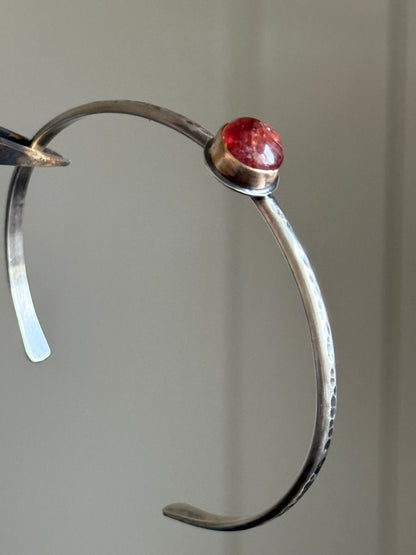 Orange Spinel bangle
