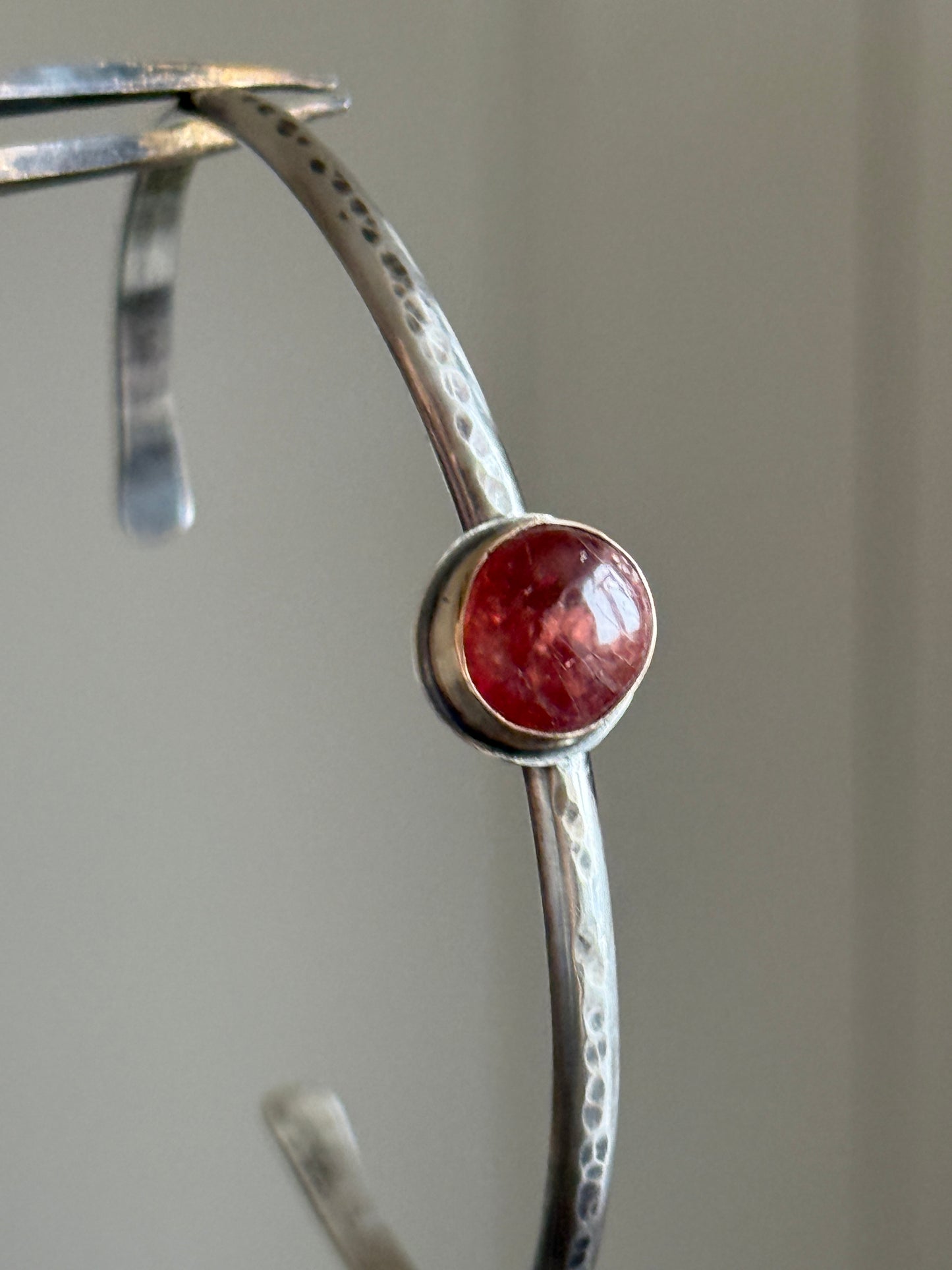 Orange Spinel bangle