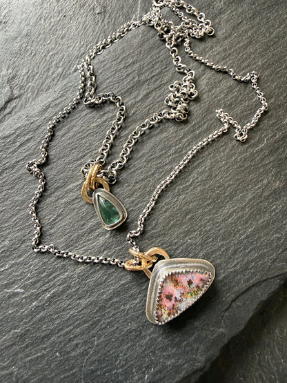 Double Pendant Necklace