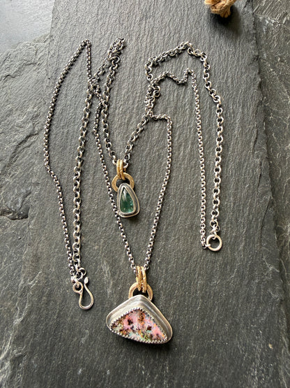 Double Pendant Necklace