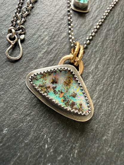 Double Pendant Necklace