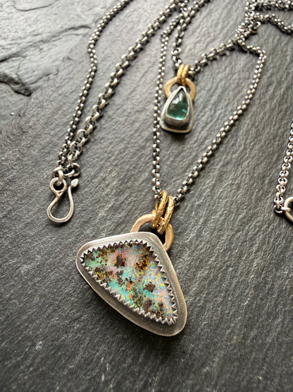 Double Pendant Necklace