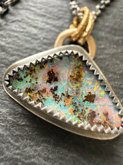 Double Pendant Necklace