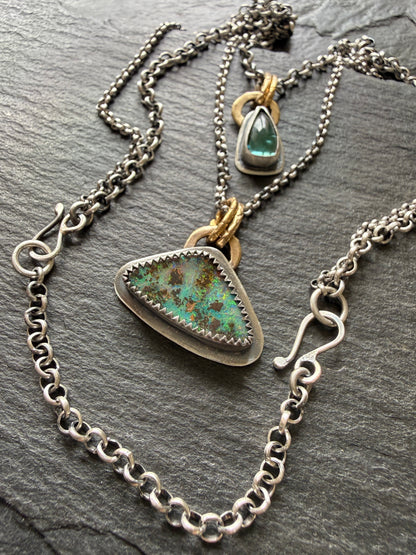Double Pendant Necklace