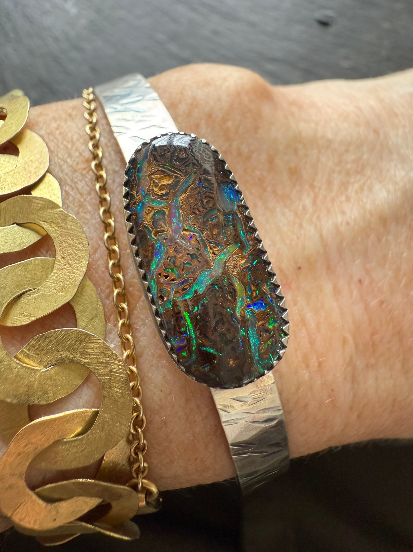 Koroit Opal Cuff