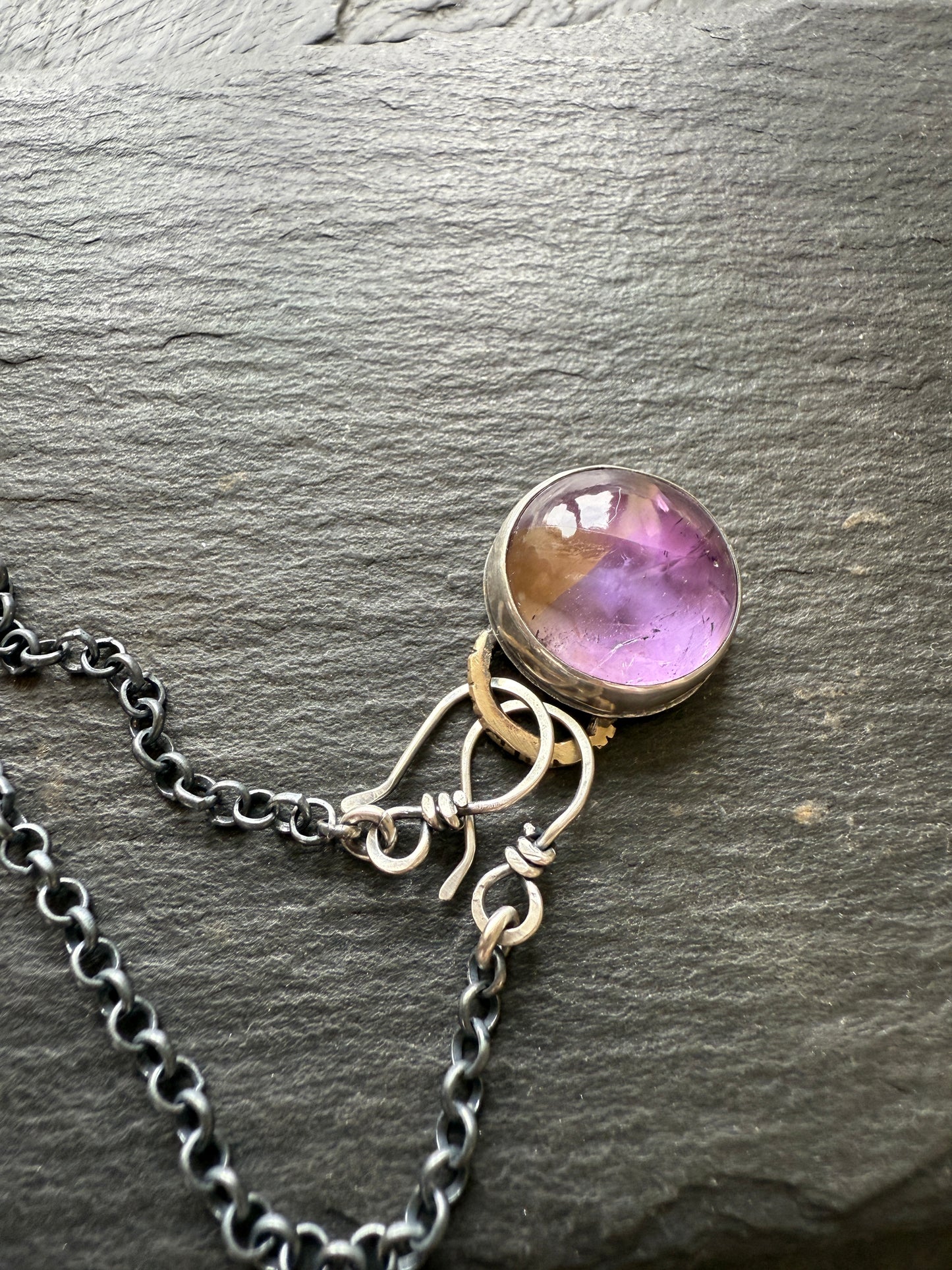 Ametrine necklace