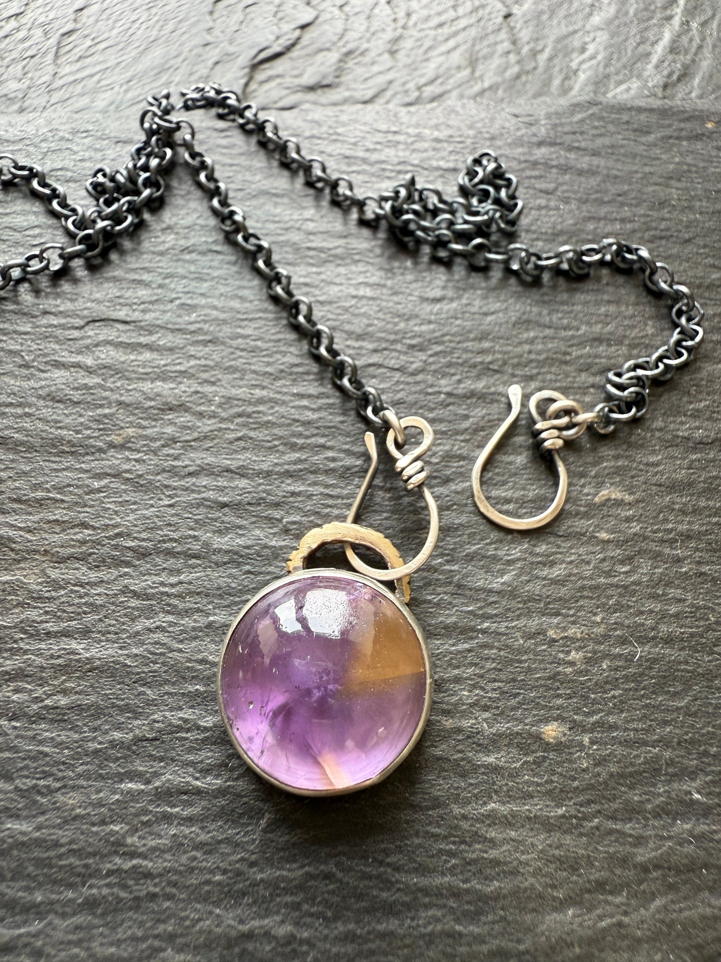 Ametrine necklace