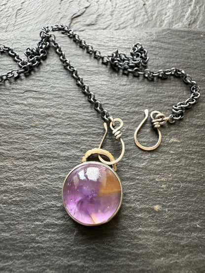 Ametrine necklace