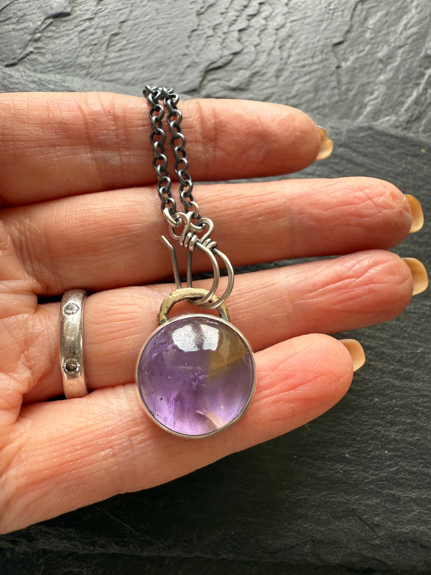 Ametrine necklace