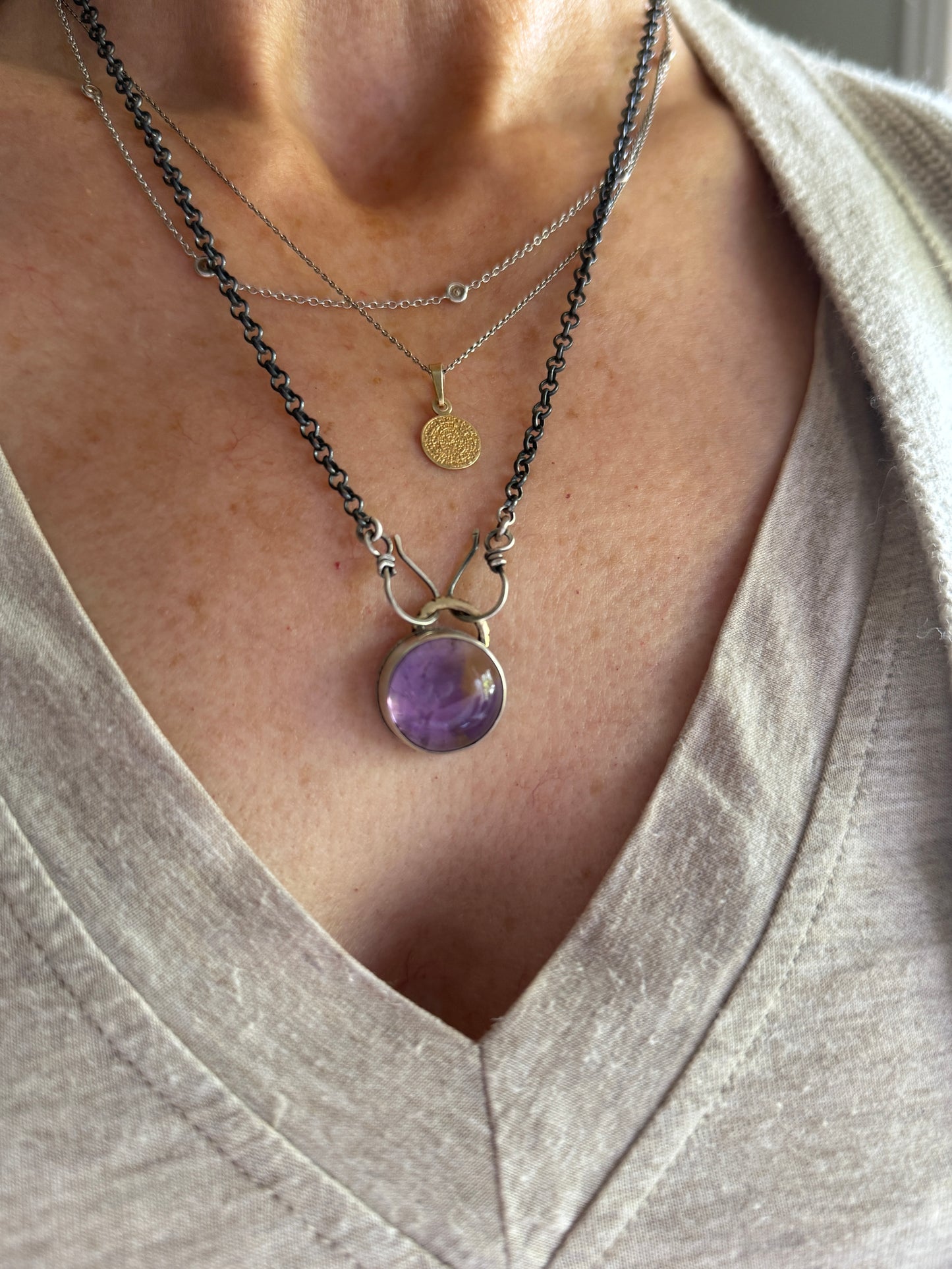 Ametrine necklace