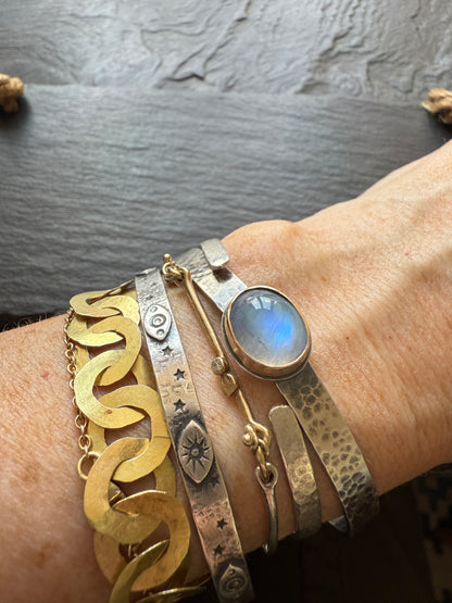 Moonstone bangle