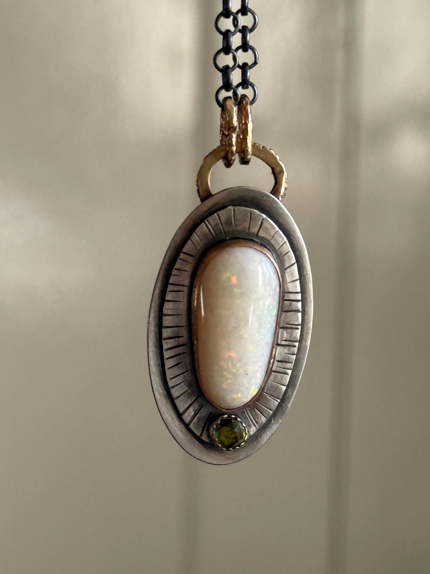 Ethiopian Opal Necklace