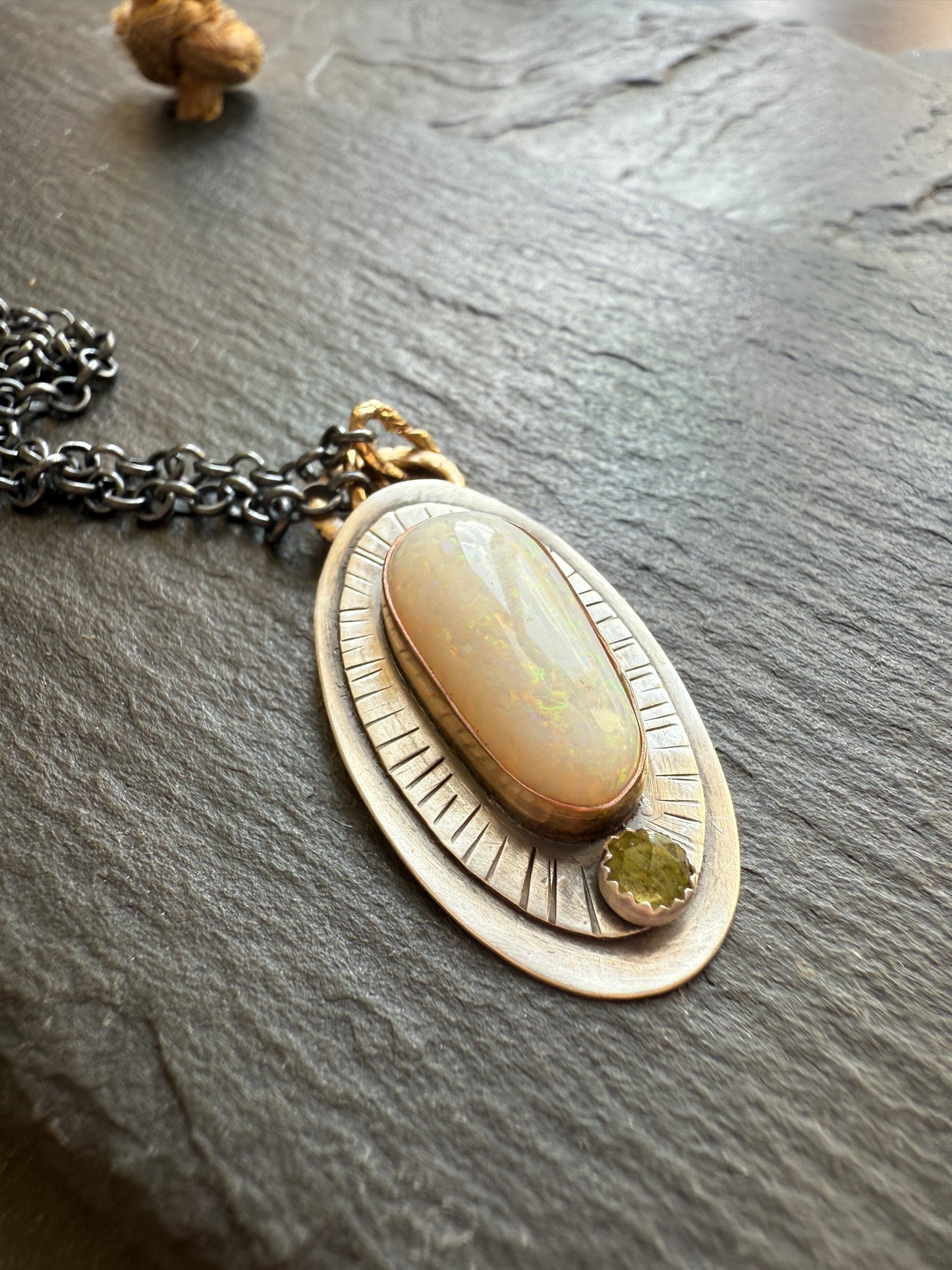 Ethiopian Opal Necklace