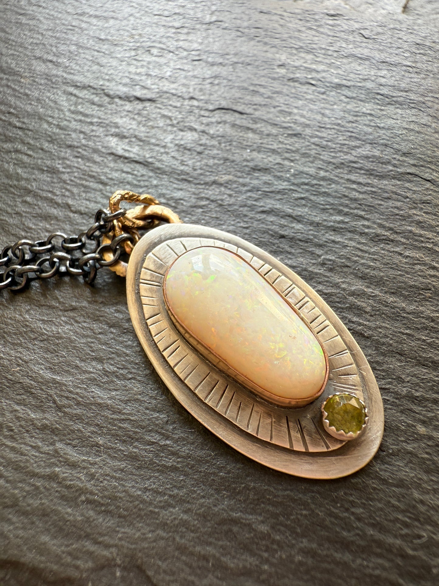 Ethiopian Opal Necklace