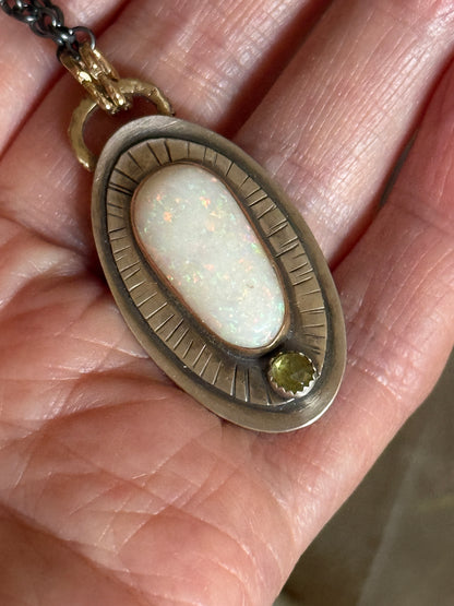 Ethiopian Opal Necklace