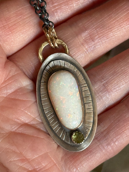 Ethiopian Opal Necklace
