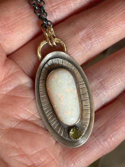 Ethiopian Opal Necklace
